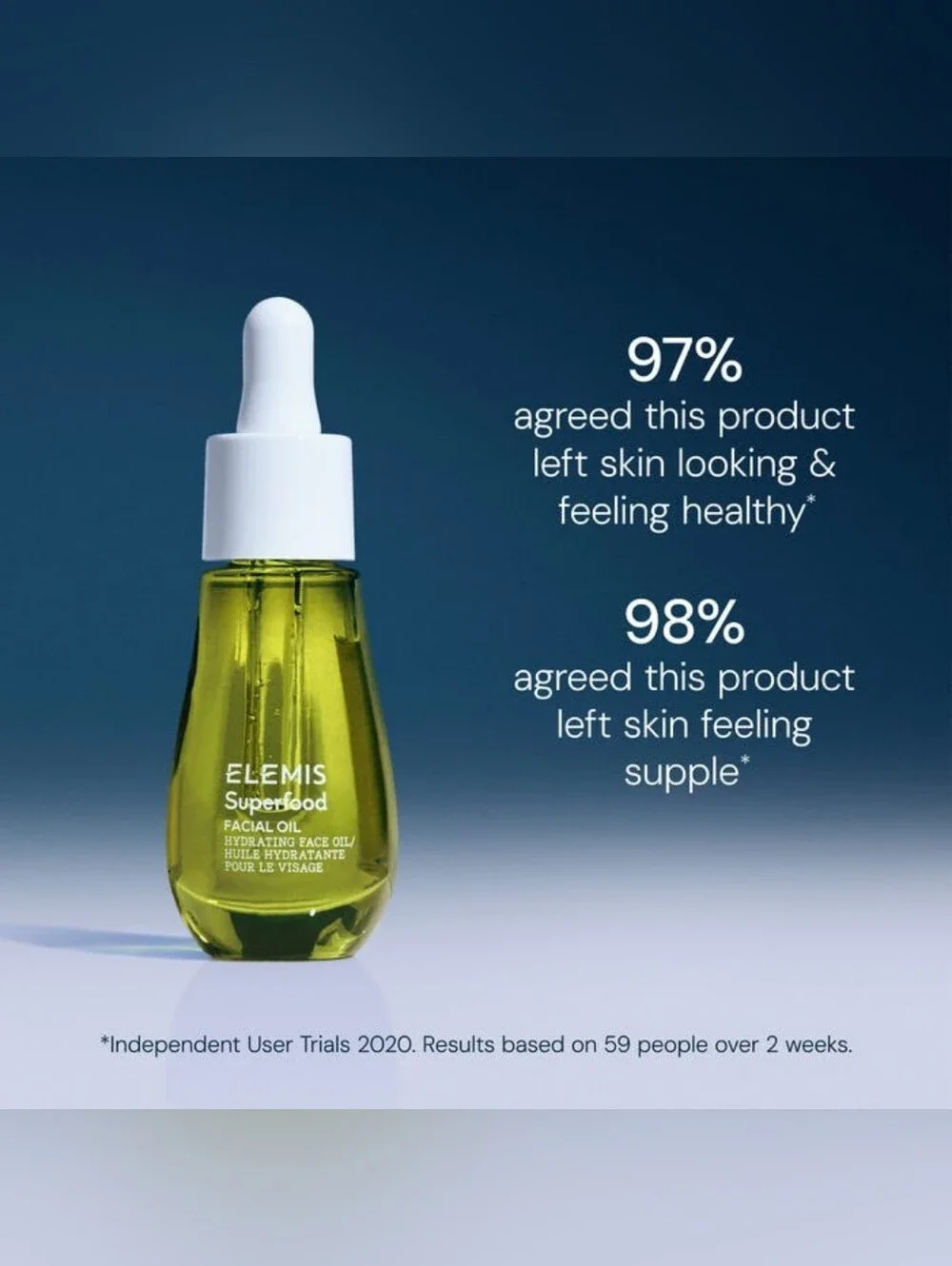 Elemis Superfood Facial Oil • Hydrating Nourishing Formula • NIB & Unopened